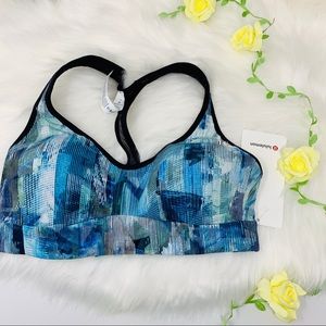 lululemon Speed Up Bra C/D DZTB blue black 4